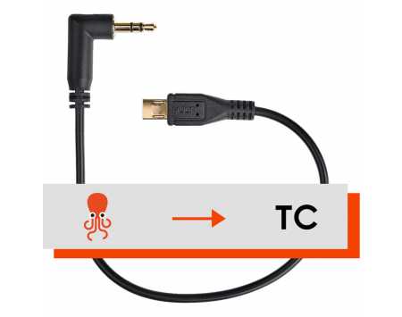 Tentacle Sync 3.5mm TRS to Multi Interface Timecode Cable for Sony FX3/FX30 (7.9