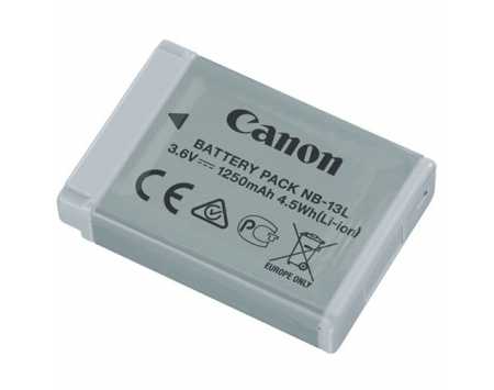 Canon NB-13L Lithium-Ion Battery Pack (3.6V, 1250mAh)