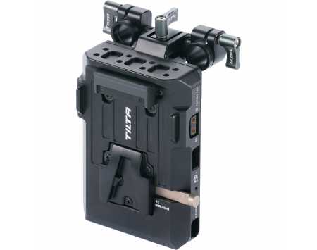 Tilta PD V-Mount Battery Plate (15mm LWS Rod Mount)