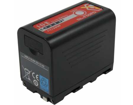IDX System Technology Sony L-Series Battery with USB-C PD (7.2V, 6600mAh)