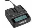 Watson Duo LCD Charger for Sony L-Series Batteries