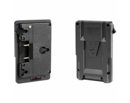 V-Mount Plate (Male) to Gold Mount (Female) Battery Adapter