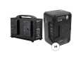 IDX ZENITH ZEN-C150G 4-Battery Kit w/ Quad Charger (Gold Mount)