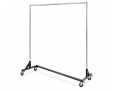 Heavy Duty Rolling Wardrobe Z-Rack