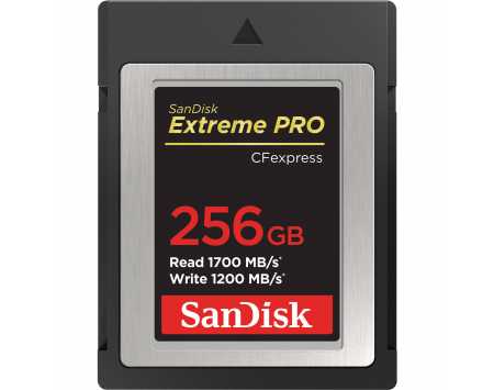 SanDisk 256GB Extreme PRO CFexpress Card Type B