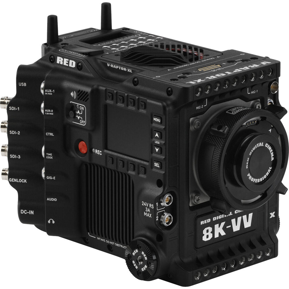 RED DIGITAL CINEMA V-RAPTOR XL [X] 8K VV Camera (PL, Gold Mount)