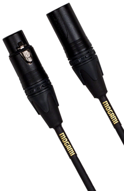 Mogami Gold Studio XLR Balanced Microphone Cable (50 ft)