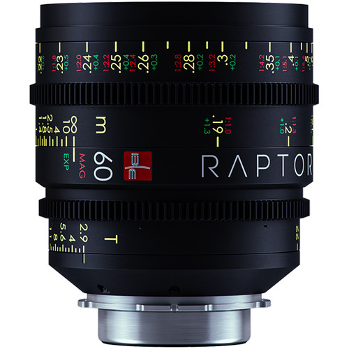 IBE OPTICS Raptor 60mm T2.9 Cine Macro Lens (PL, FF)