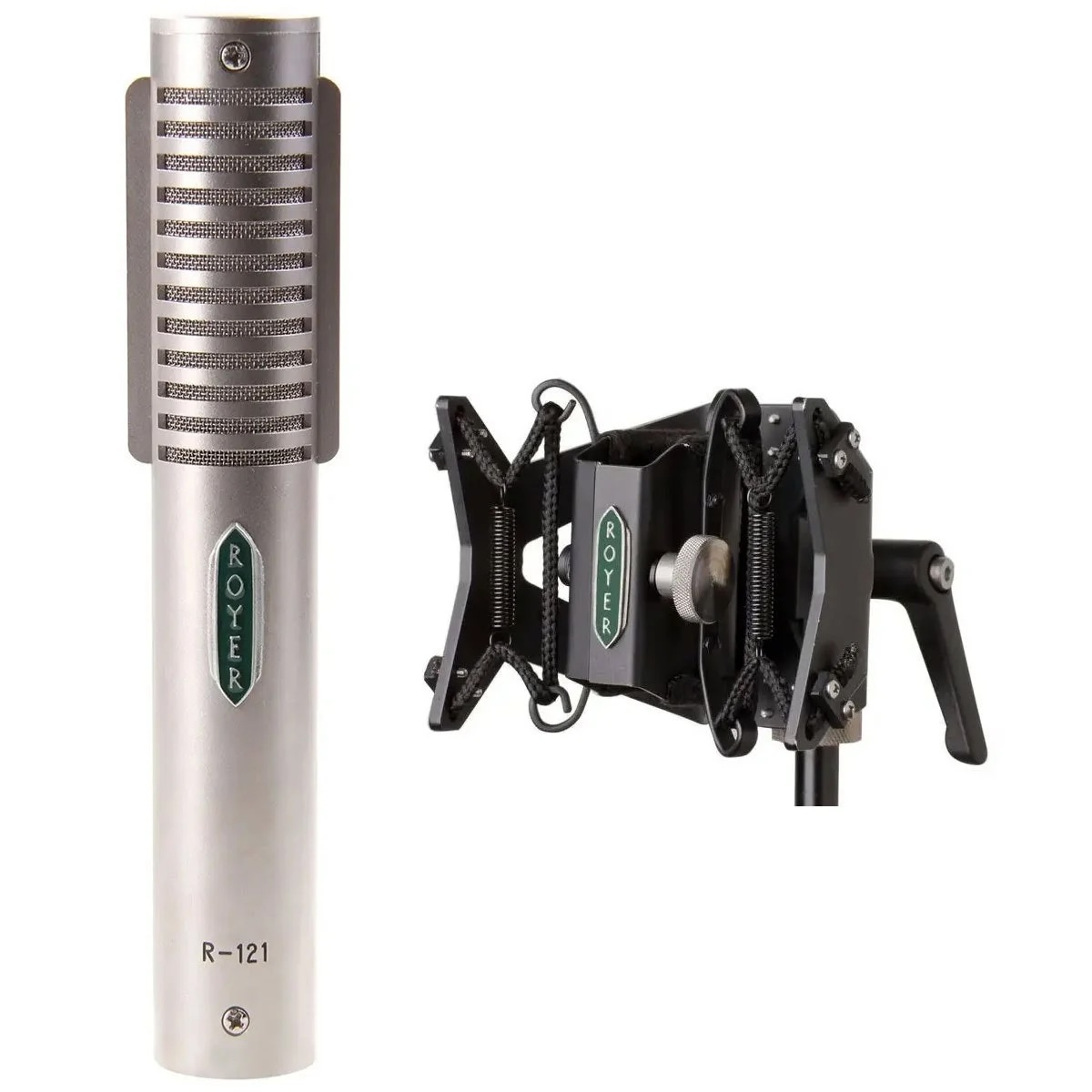 Royer Labs R-121 Ribbon Microphone with RSM-SS1 Sling-Shock Bundle