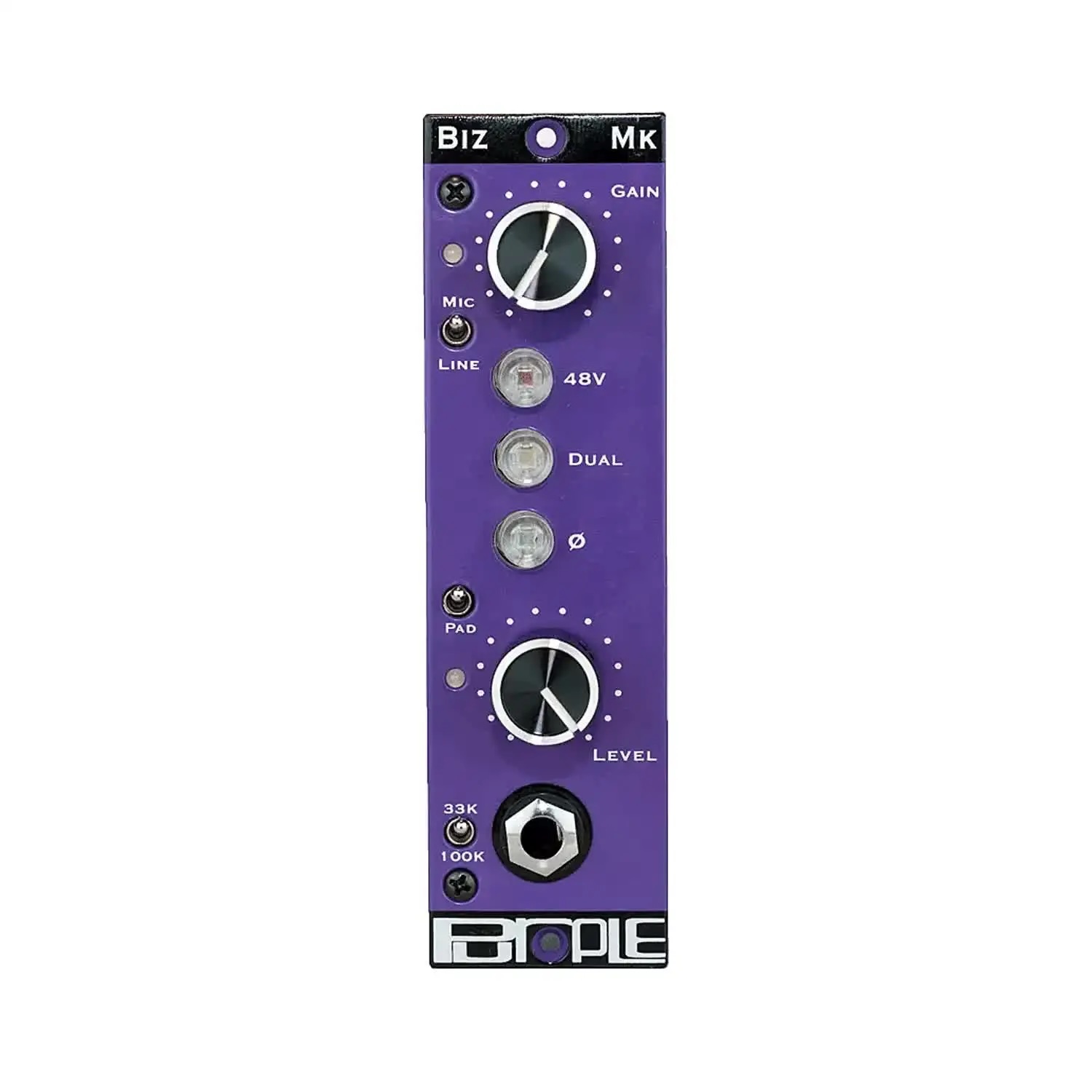 Purple Audio Biz Mk 500 Series Microphone Preamp