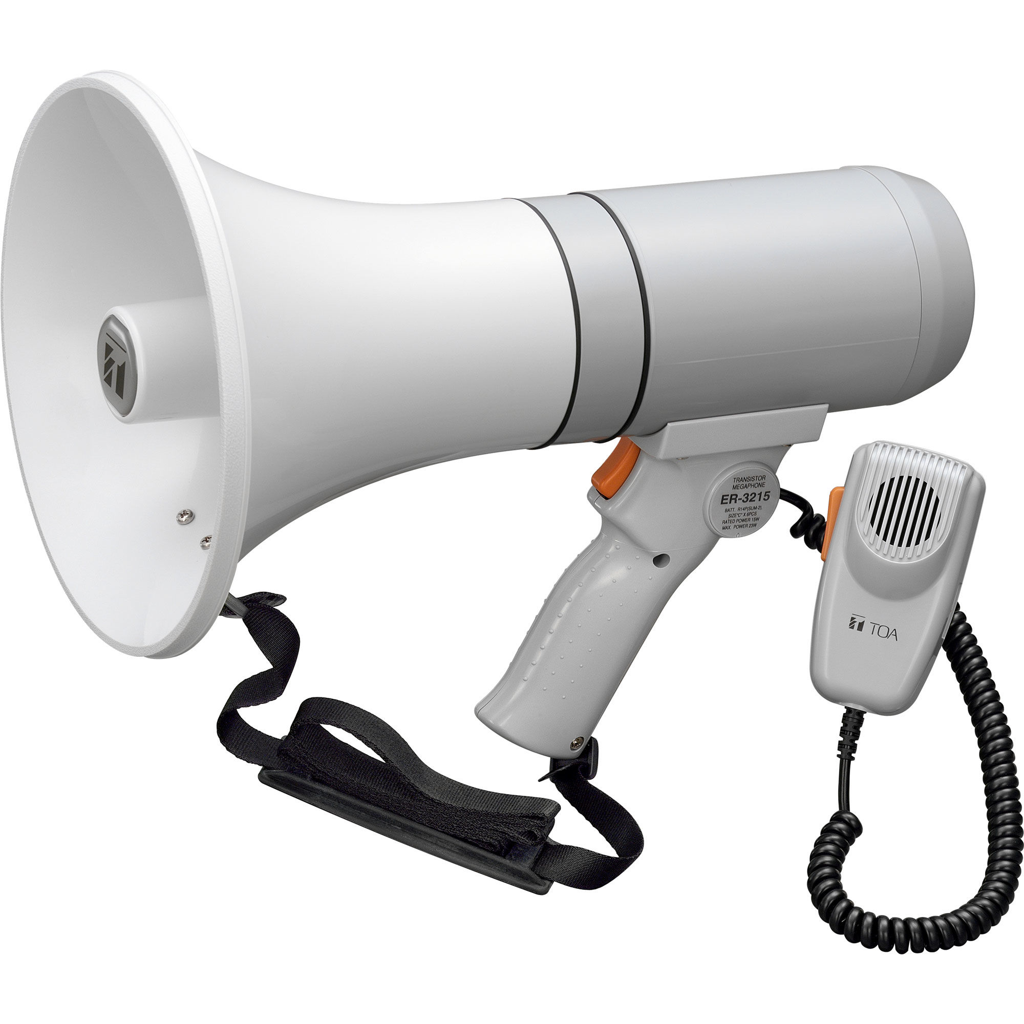 Toa Electronics ER-3215 15W Megaphone w/ Detachable Mic