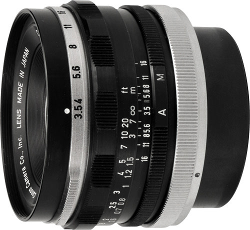 Canon FL 28mm f/3.5 Lens (E/RF/L/M Mount)