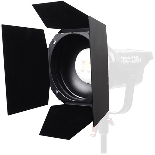 Aputure Barndoors, 30º Grid, & Gel Holder Kit