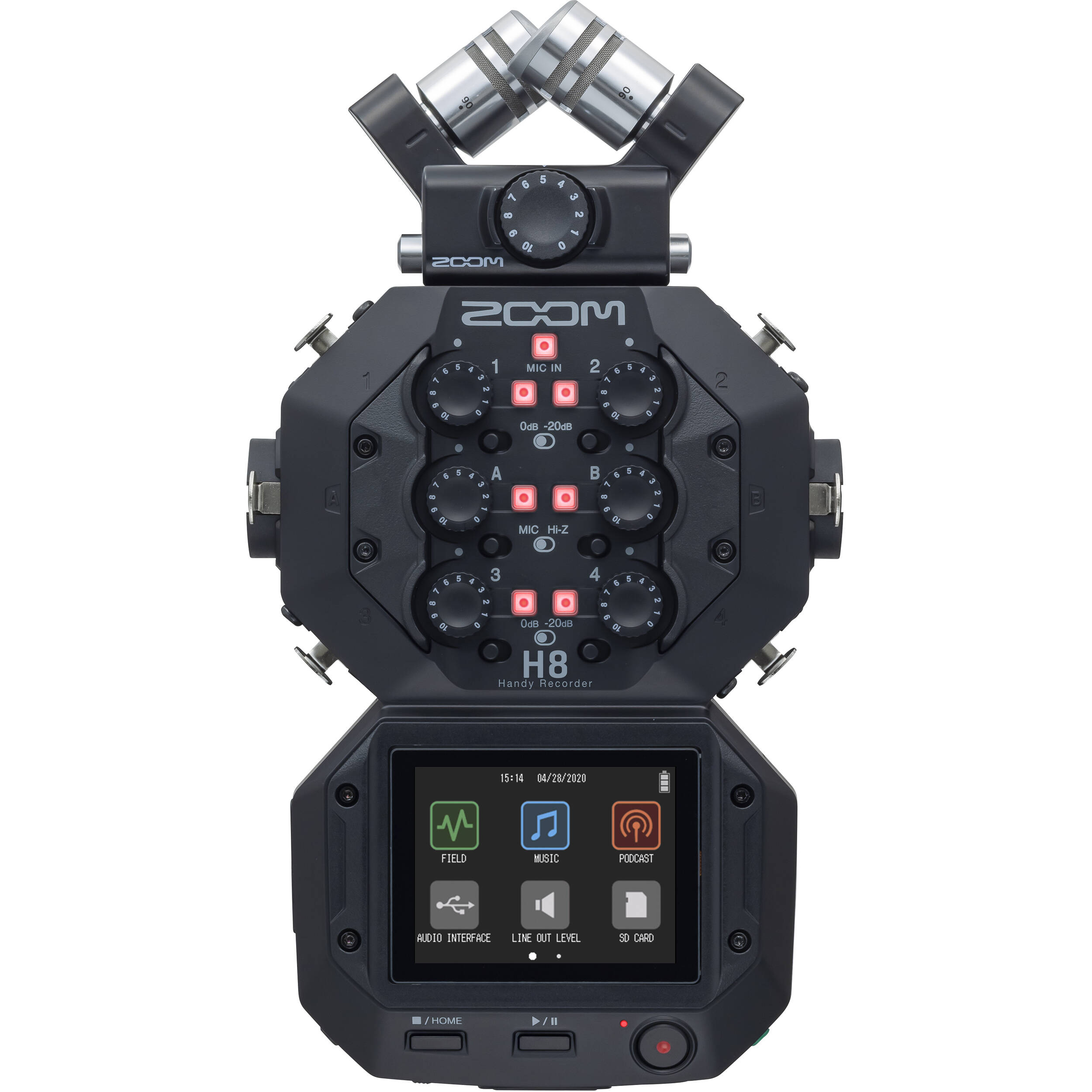 Zoom H8 8-Input Audio Recorder