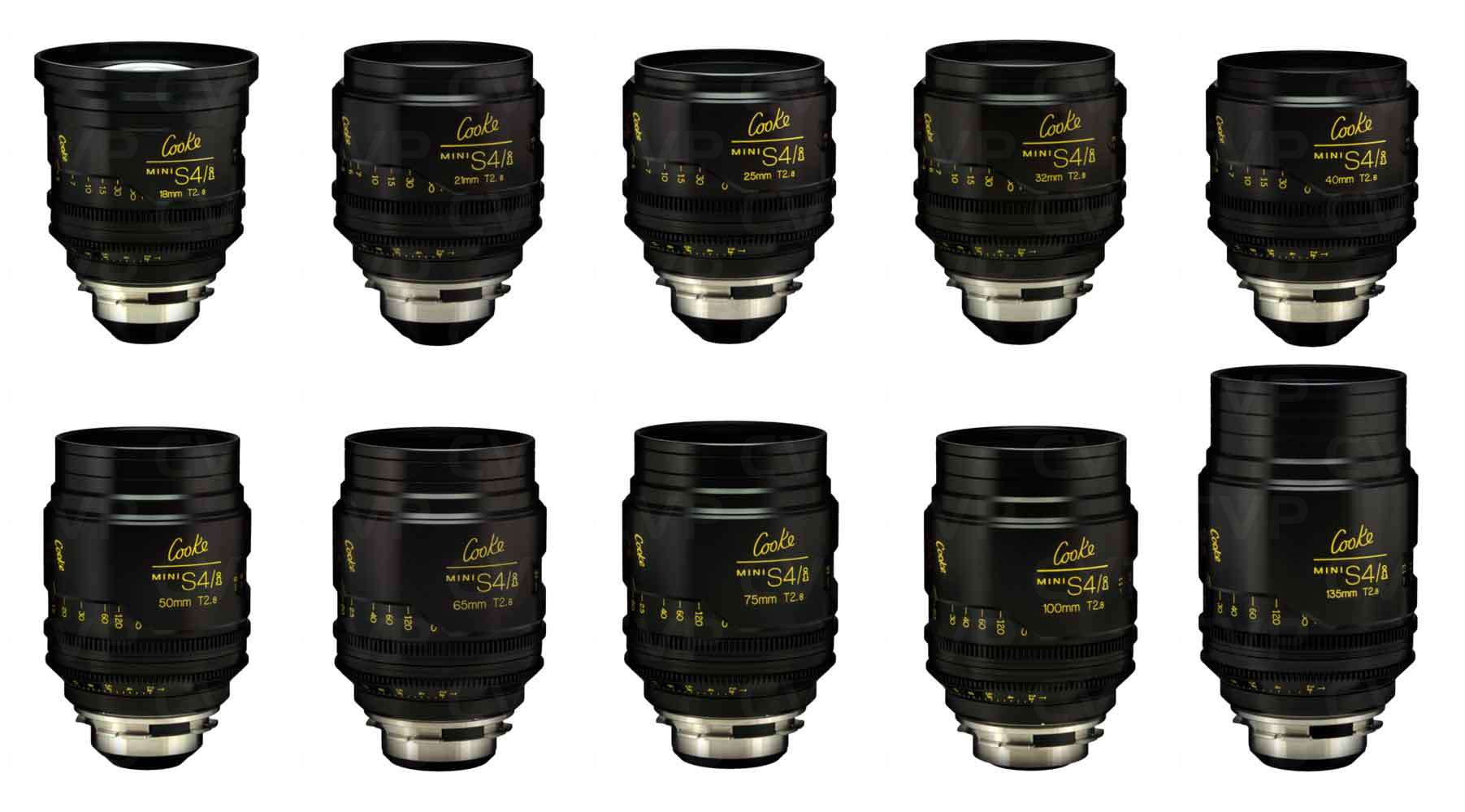 Cooke Mini S4/i T2.8 Lens Set (PL, S35)