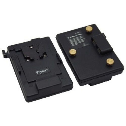 Gold Mount Plate (Male) to V-Mount Battery (Female) Adapter