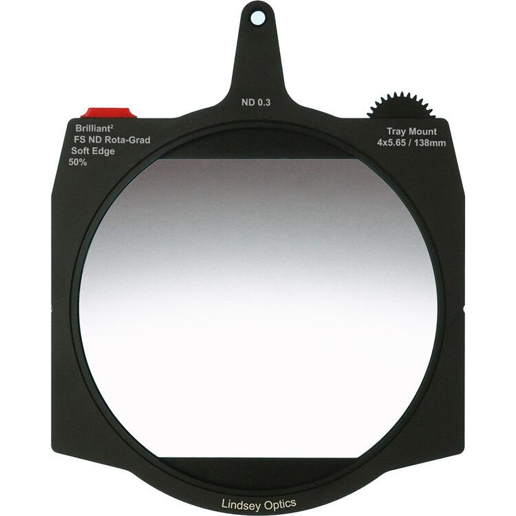 Lindsey Optics Rota-Grad FSND Graduated ND Soft Edge Filter (4 x 5.65